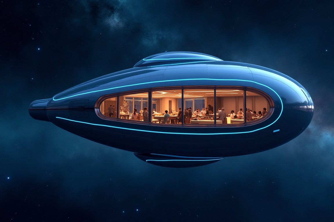 Orbital space hotel